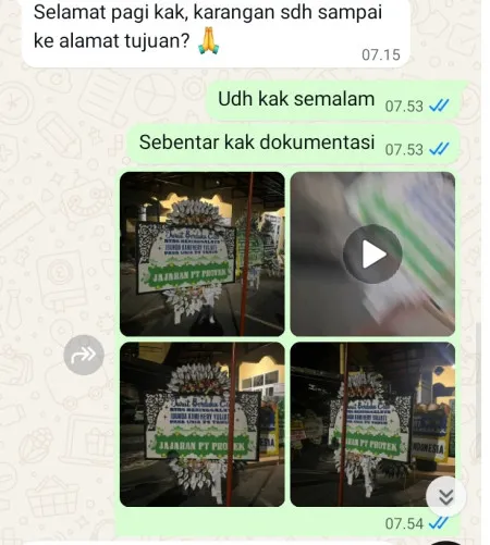 Pengiriman Papan Bunga Selamat Jatirejo Ngargoyoso