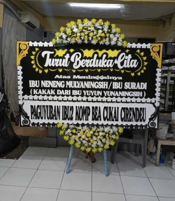 Papan Bunga di Jatirejo Ngargoyoso